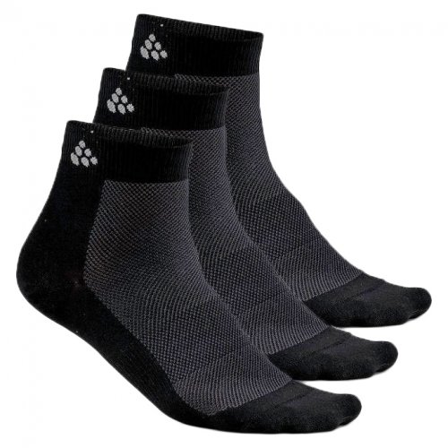 

Термошкарпетки Craft Greatness Mid 3-Pack Sock розмір S (37-39) колір 999000