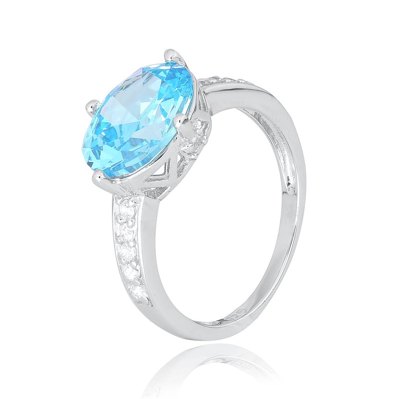 

Серебряное кольцо Silvex925 с фианитом 17.8 мм модели КК2ФТ/370-И