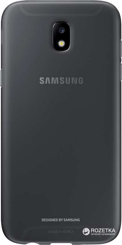 

Панель Samsung Jelly Cover для Samsung Galaxy J3 2017 J330 Black (EF-AJ330TBEGRU)