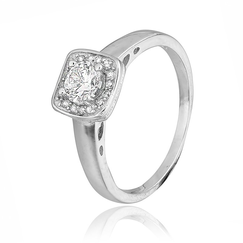 

Серебряное кольцо Silvex925 с фианитом 17.8 мм модели К2Ф/237-И