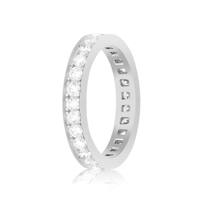 

Серебряное кольцо Silvex925 с фианитом 18.7 мм модели КК2Ф/189-М