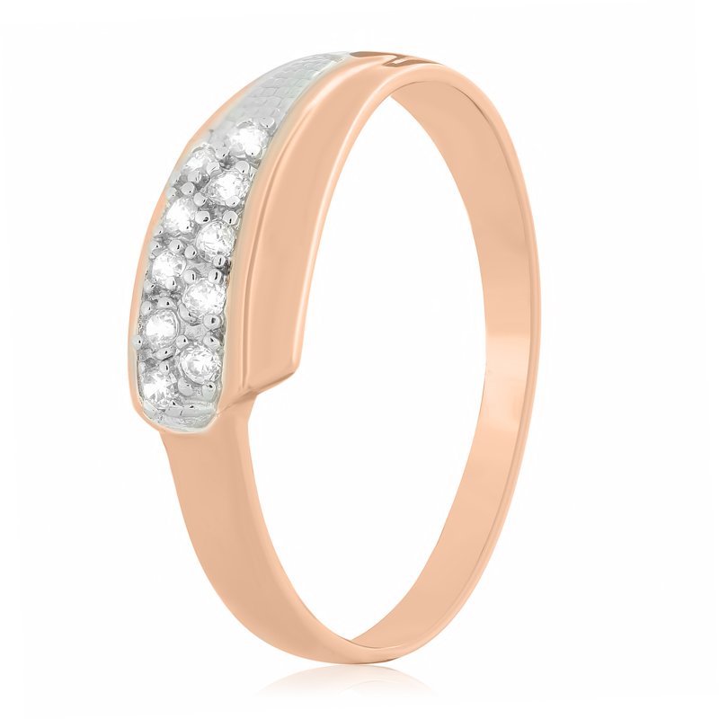 

Серебряное кольцо Silvex925 с фианитом 19.3 мм модели К3Ф/019-О