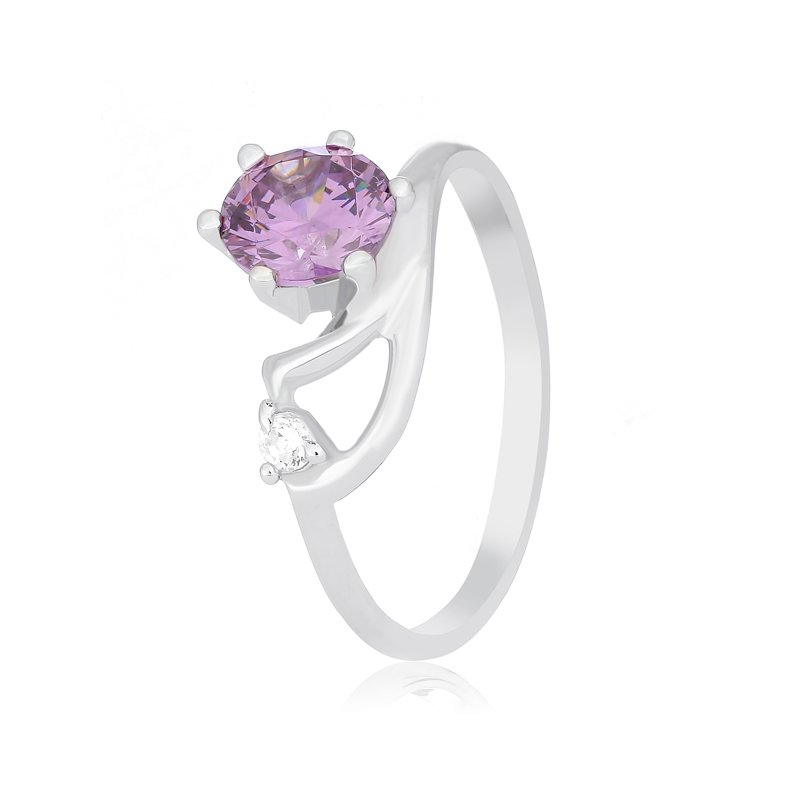 

Серебряное кольцо Silvex925 с фианитом 17.8 мм модели К2ФА/116-И