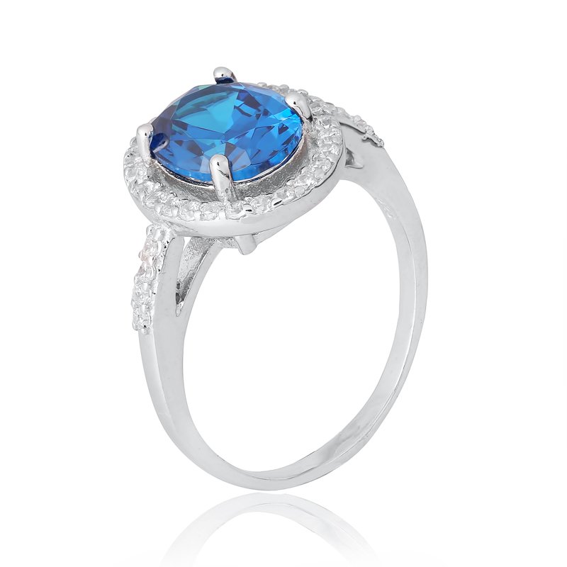 

Серебряное кольцо Silvex925 с фианитом 20.3 мм модели КК2ФЛТ/390-С