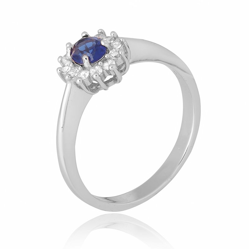 

Серебряное кольцо Silvex925 с фианитом 19.0 мм модели КК2ФС/375-Н