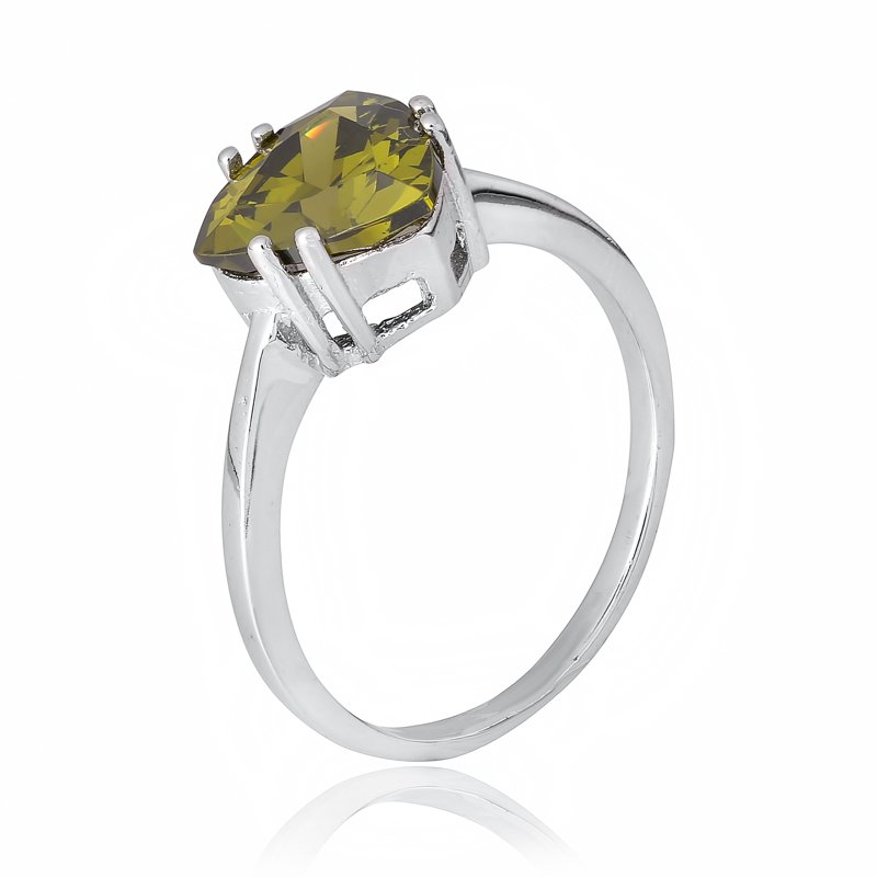 

Серебряное кольцо Silvex925 с фианитом 17.1 мм модели КК2ФХ/399-Ж