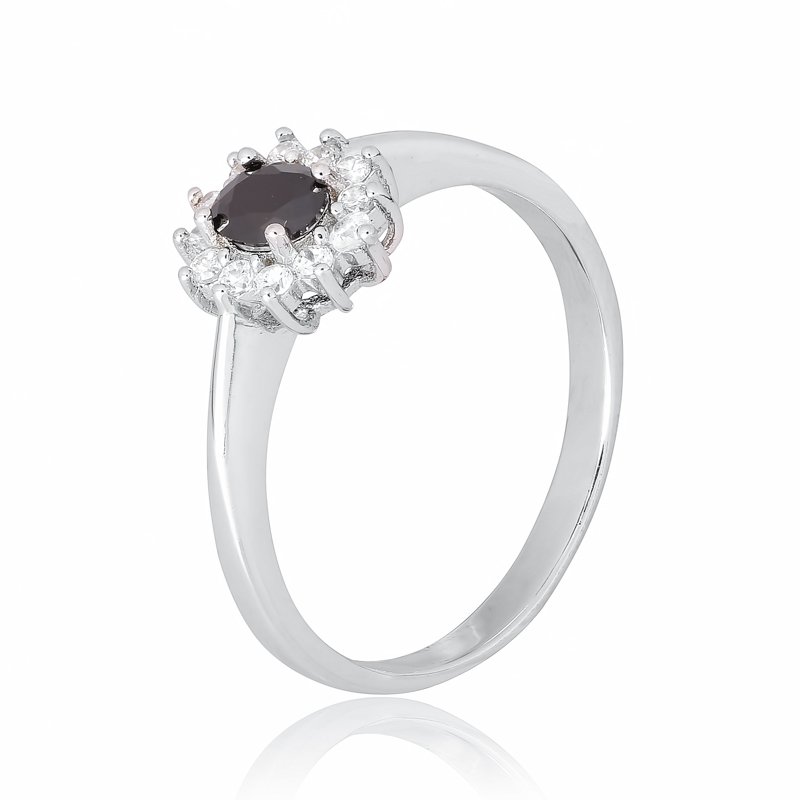 

Серебряное кольцо Silvex925 с фианитом 18.7 мм модели КК2ФО/375-М
