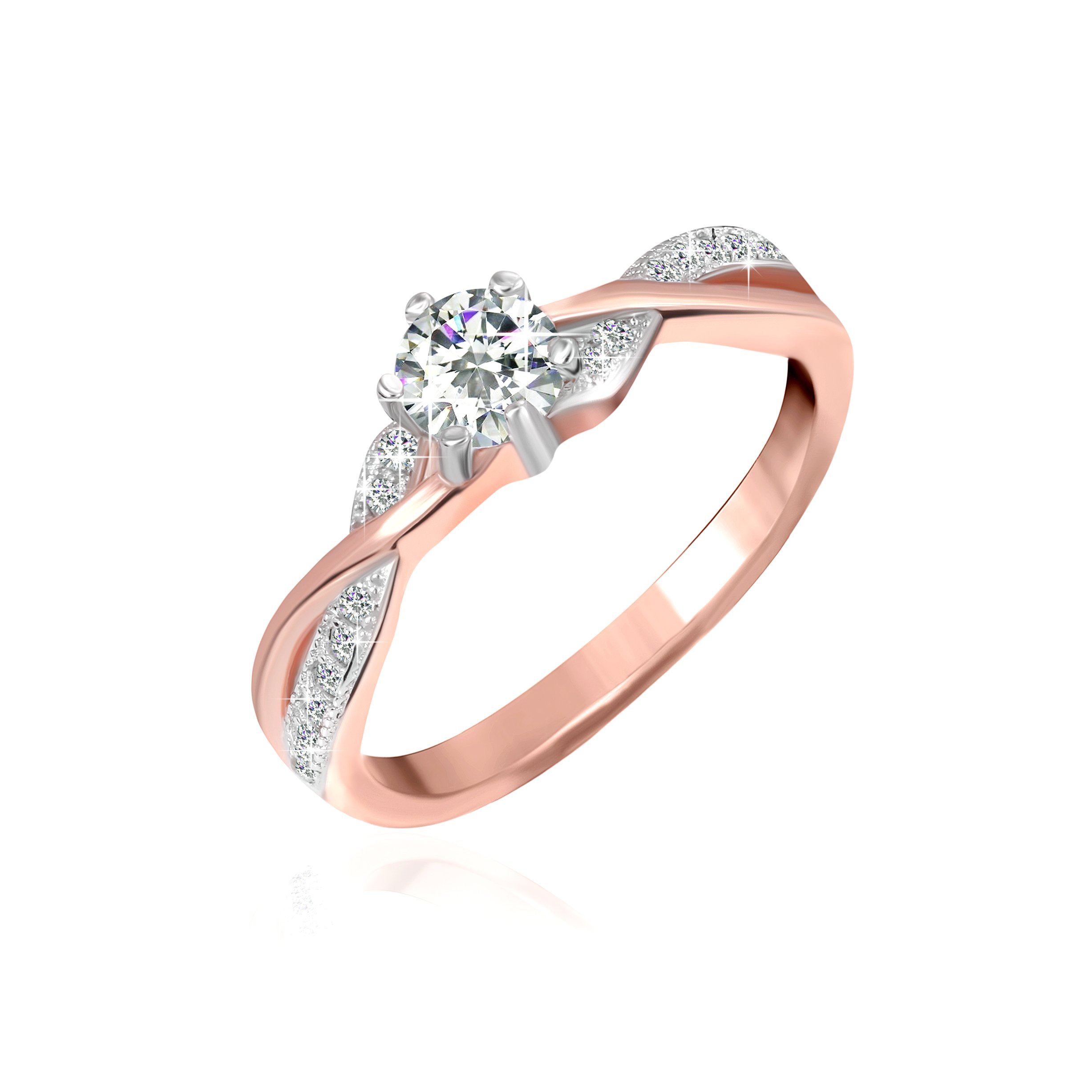 

Серебряное кольцо Silvex925 с фианитом 17.8 мм модели К3Ф/751-И