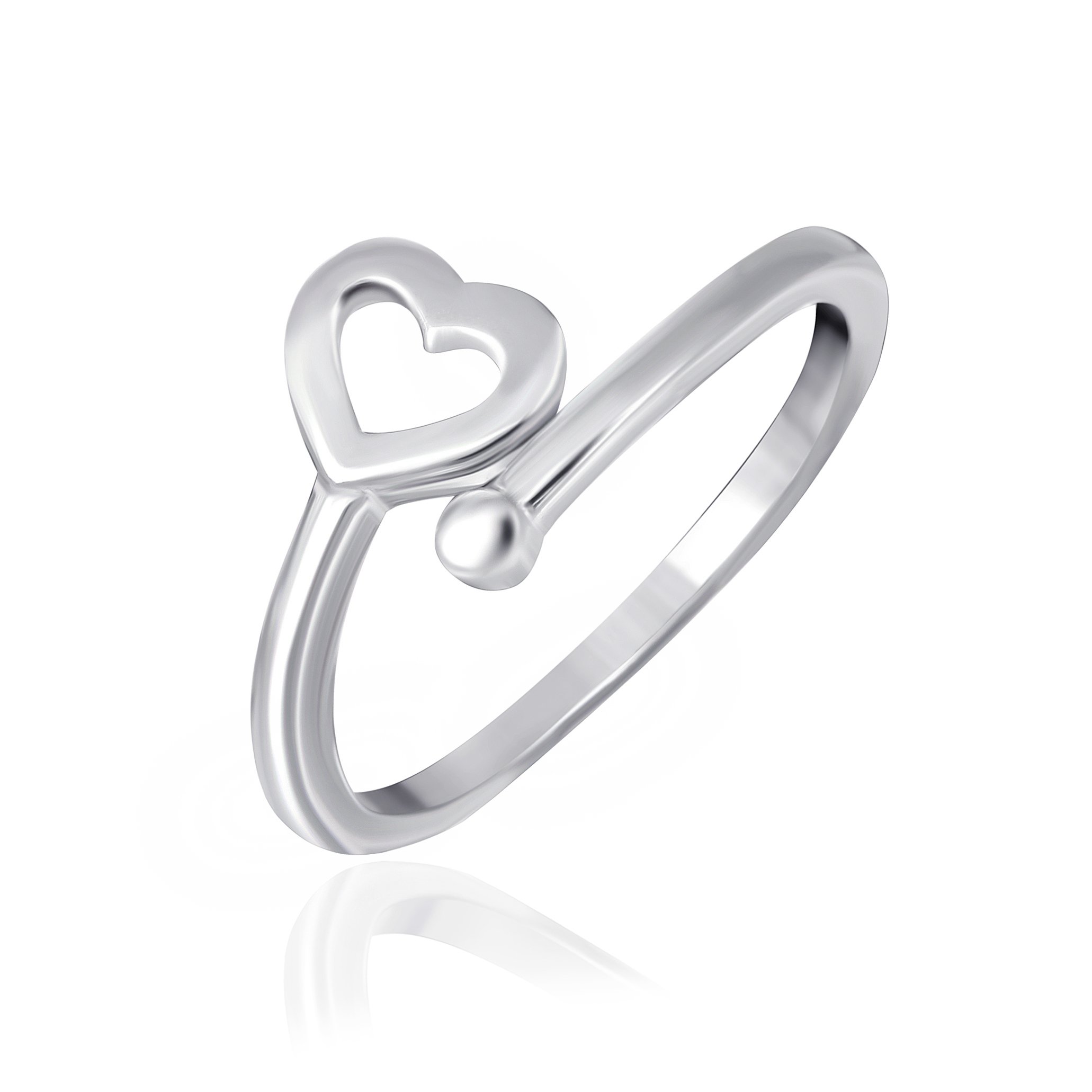 

Серебряное кольцо Silvex925 16.8 мм модели К2/704-Е