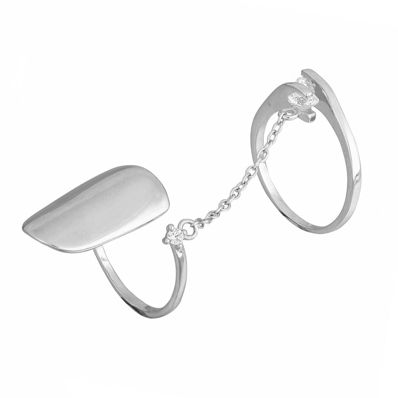 

Серебряное кольцо Silvex925 с фианитом 18.4 мм модели К2Ф/270-Л