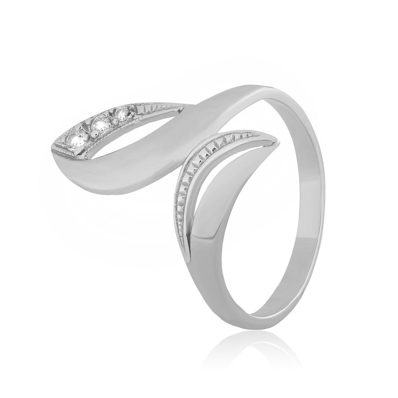 

Серебряное кольцо Silvex925 с фианитом 19.3 мм модели К2Ф/109-О