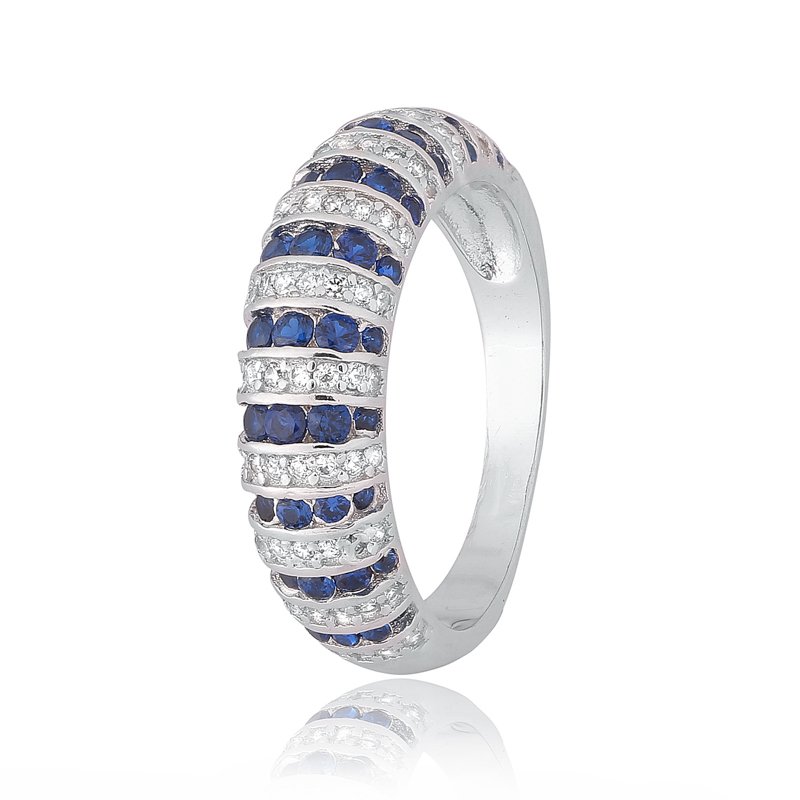

Серебряное кольцо Silvex925 с фианитом 17.4 мм модели КК2ФС/204-З
