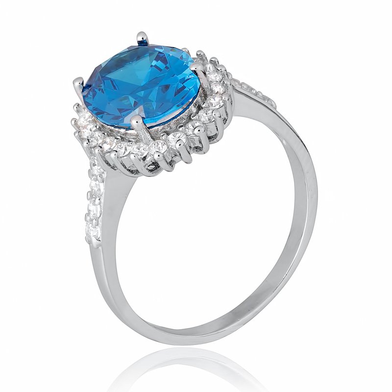 

Серебряное кольцо Silvex925 с фианитом 17.8 мм модели КК2ФЛТ/377-И