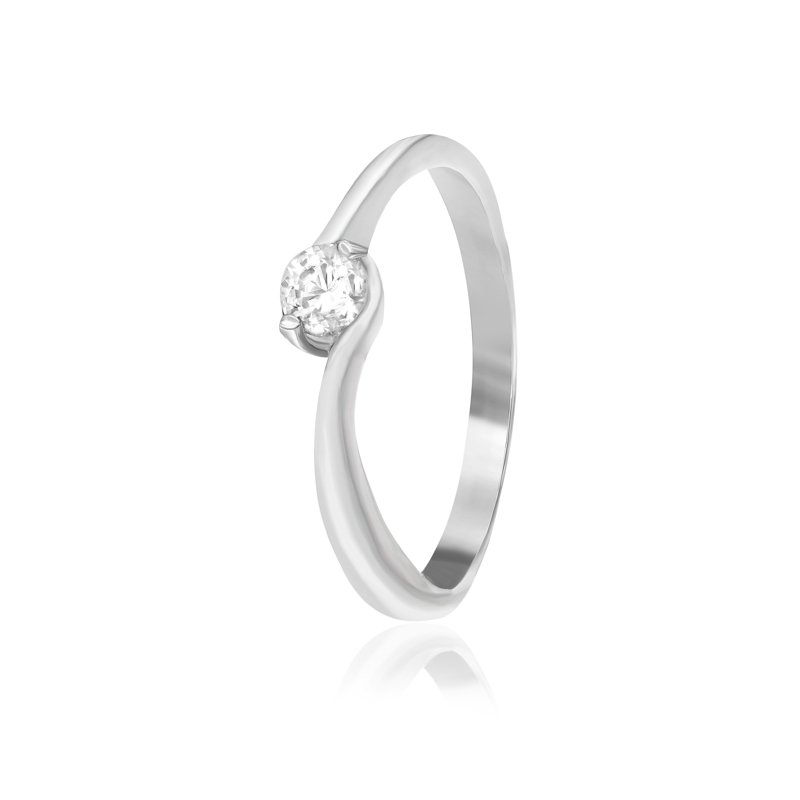 

Серебряное кольцо Silvex925 с цирконием Swarovski Zirconia 17.8 мм модели К2С/458-И