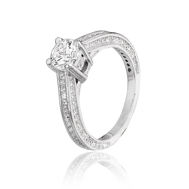 

Серебряное кольцо Silvex925 с фианитом 17.8 мм модели К2Ф/231-И