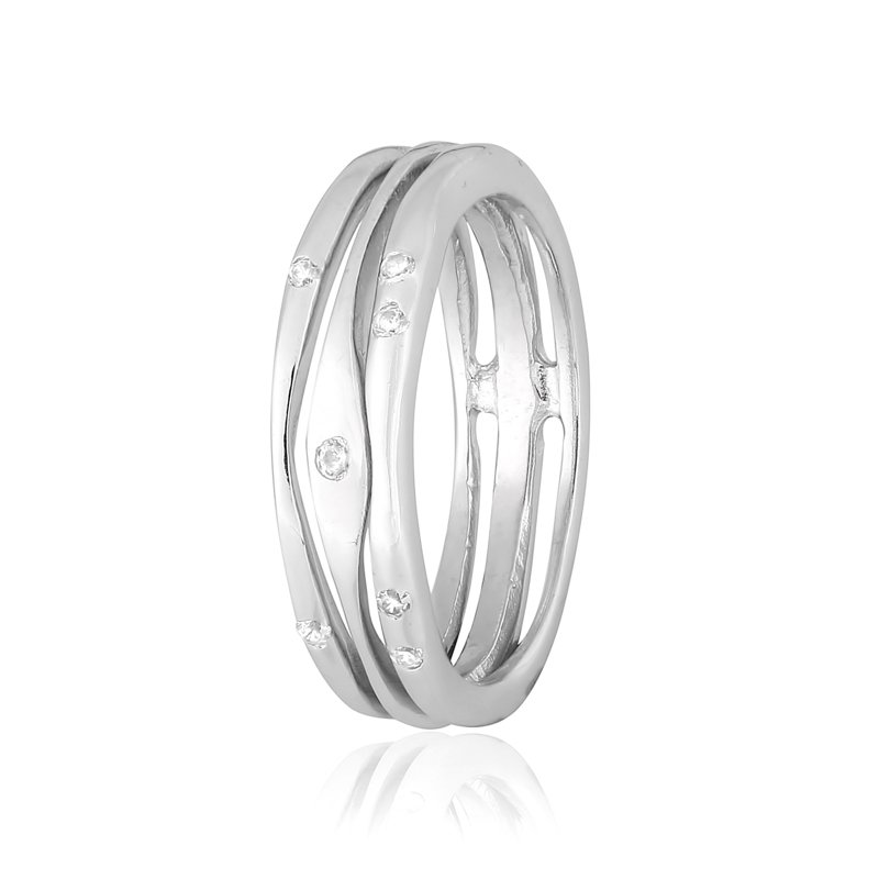 

Серебряное кольцо Silvex925 с фианитом 18.4 мм модели К2Ф/443-Л
