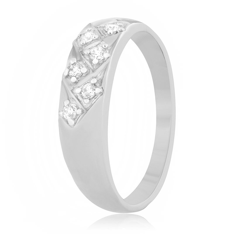 

Серебряное кольцо Silvex925 с фианитом 19.3 мм модели К2Ф/068-О