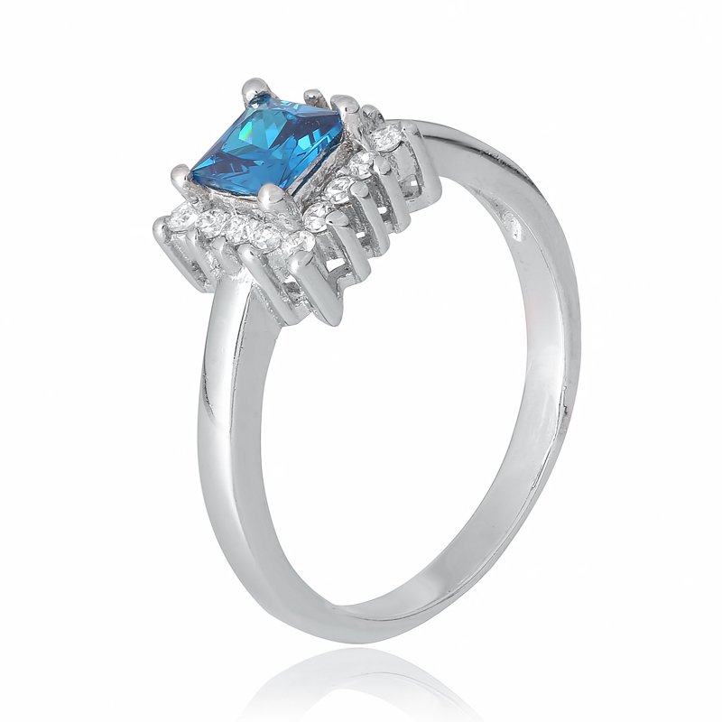 

Серебряное кольцо Silvex925 с фианитом 18.7 мм модели КК2ФЛТ/473-М