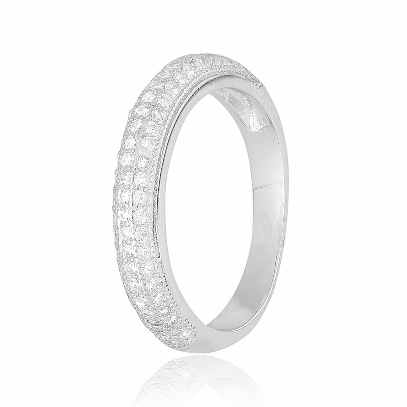 

Серебряное кольцо Silvex925 с фианитом 15.5 мм модели КК2Ф/223-Б