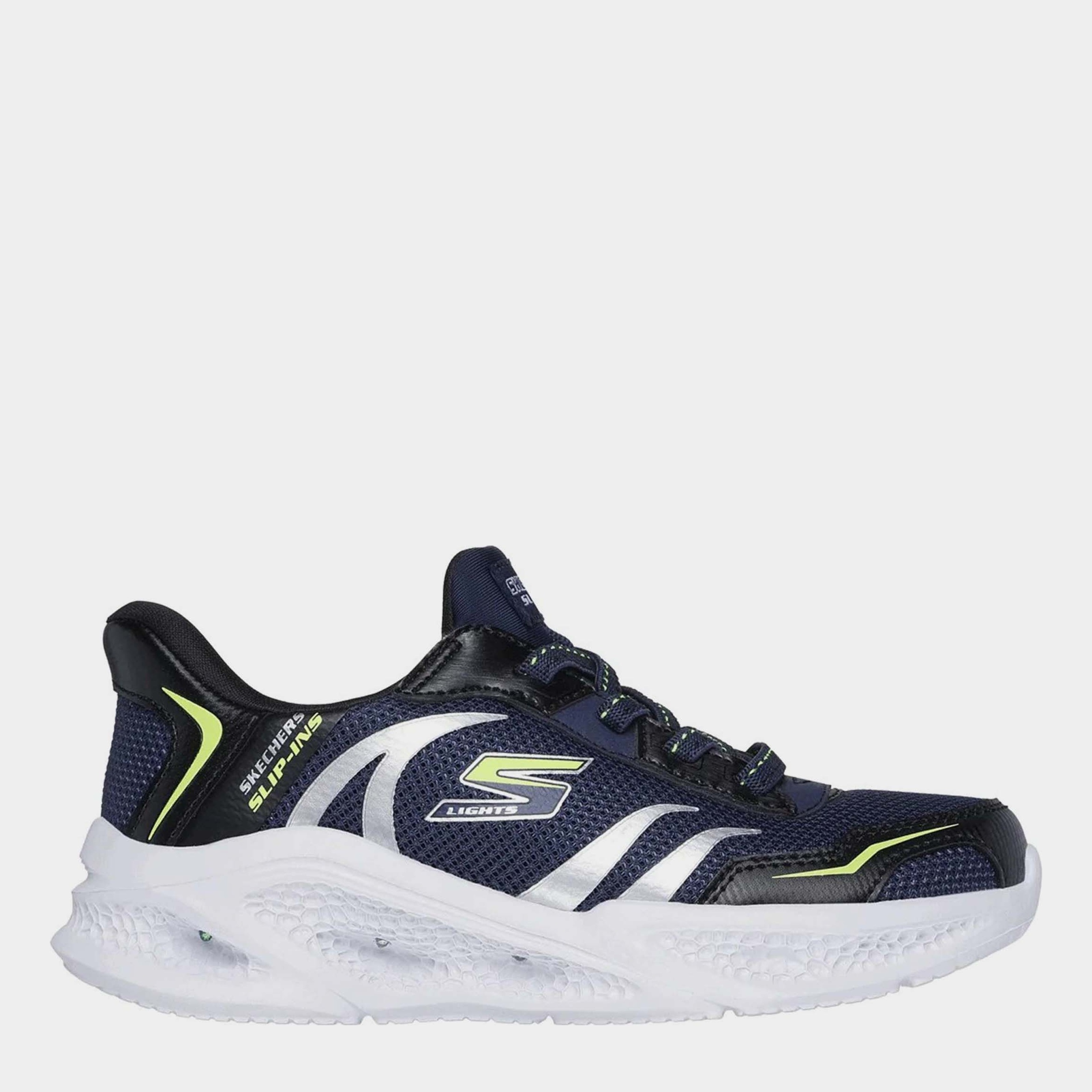 Підліткові кросівки для хлопчика Skechers Meteor-Lights 403848L NVBK 37 Сині від Rozetka на платформі USKIDKA Акція на Підліткові кросівки для хлопчика Skechers Meteor-Lights 403848L NVBK 37 Сині від Rozetka