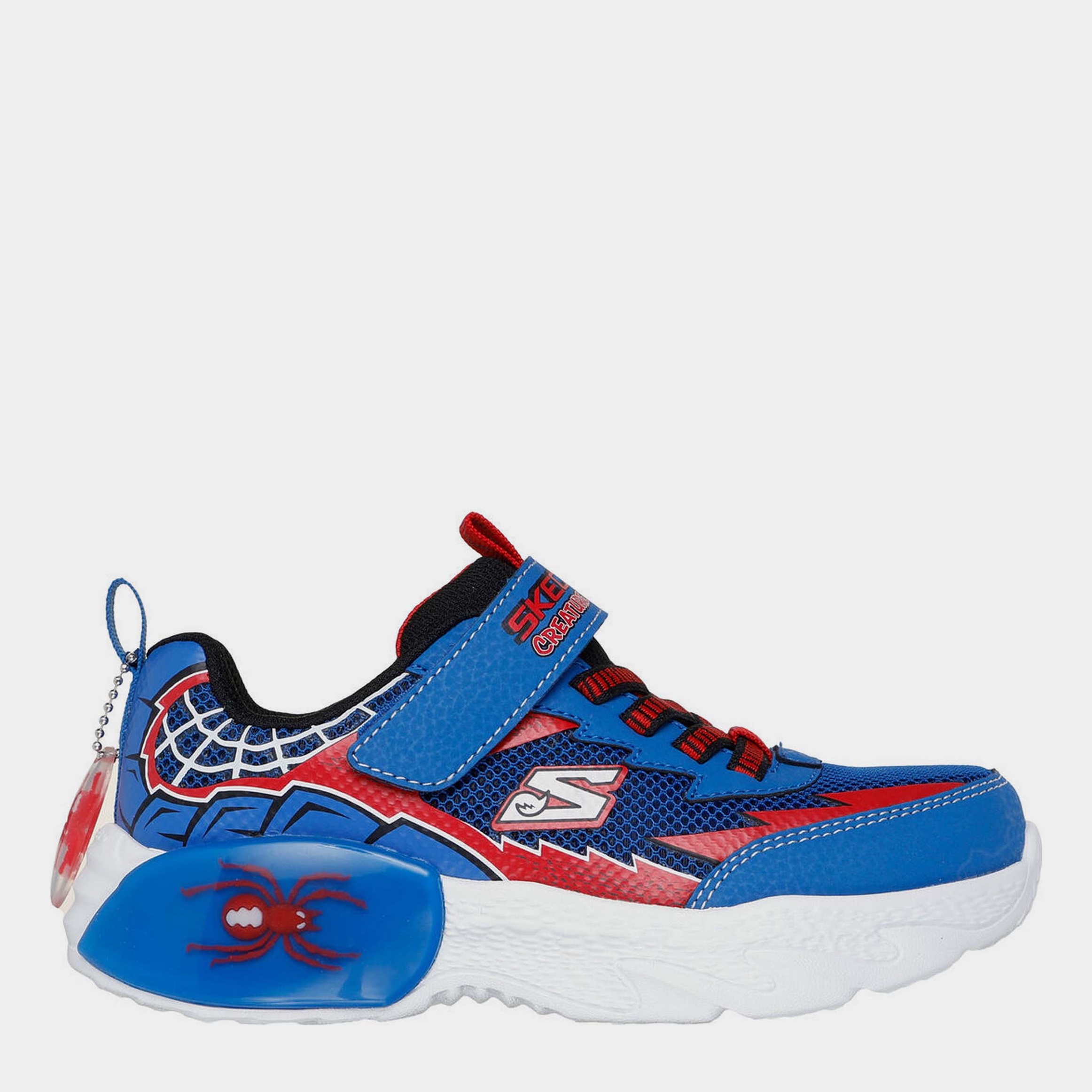 Дитячі кросівки для хлопчика Skechers Creature-Crawlers 402120L BLRD 32 Червоний/Синій від Rozetka на платформі USKIDKA Акція на Дитячі кросівки для хлопчика Skechers Creature-Crawlers 402120L BLRD 32 Червоний/Синій від Rozetka