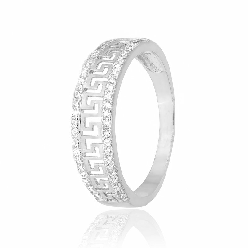

Серебряное кольцо Silvex925 с фианитом 17.4 мм модели КК2Ф/236-З