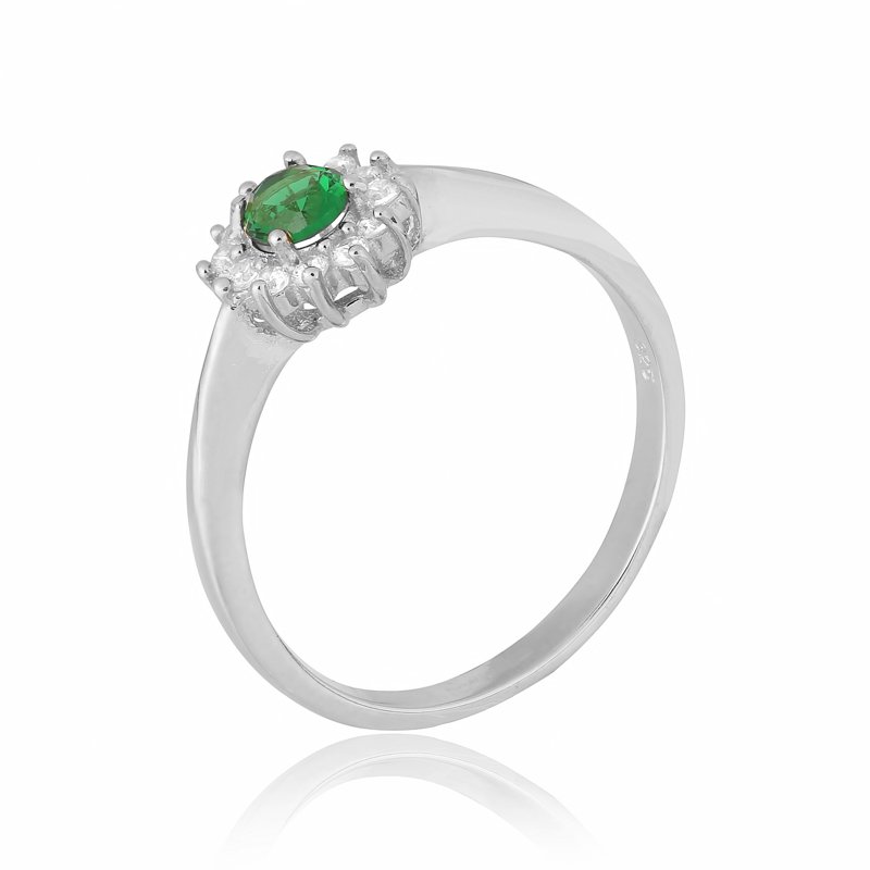 

Серебряное кольцо Silvex925 с фианитом 16.8 мм модели КК2ФИ/375-Е