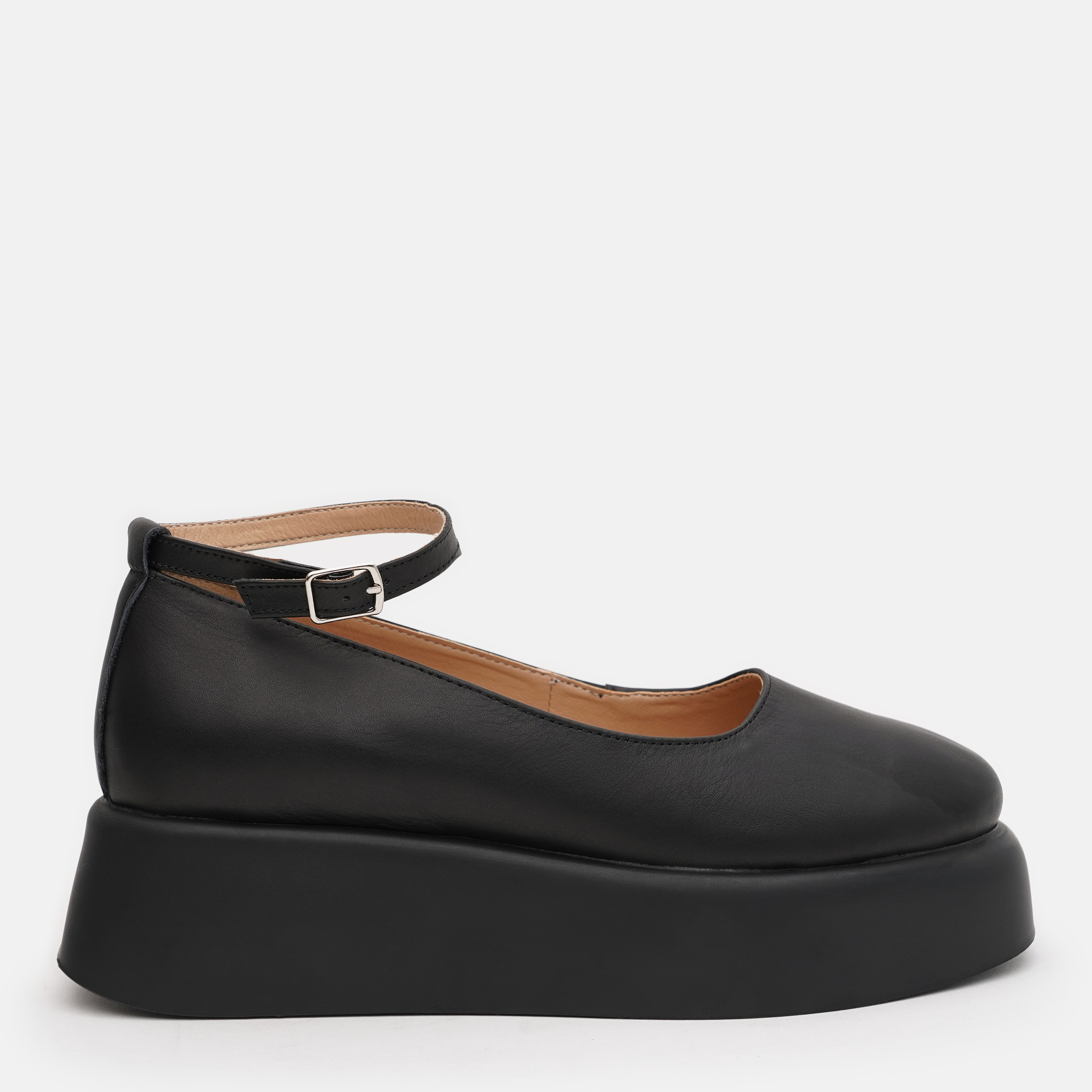 Жіночі туфлі зі шкіри Ashoes 2971 36 23.5 см Чорні від Rozetka на платформі USKIDKA Акція на Жіночі туфлі зі шкіри Ashoes 2971 36 23.5 см Чорні від Rozetka