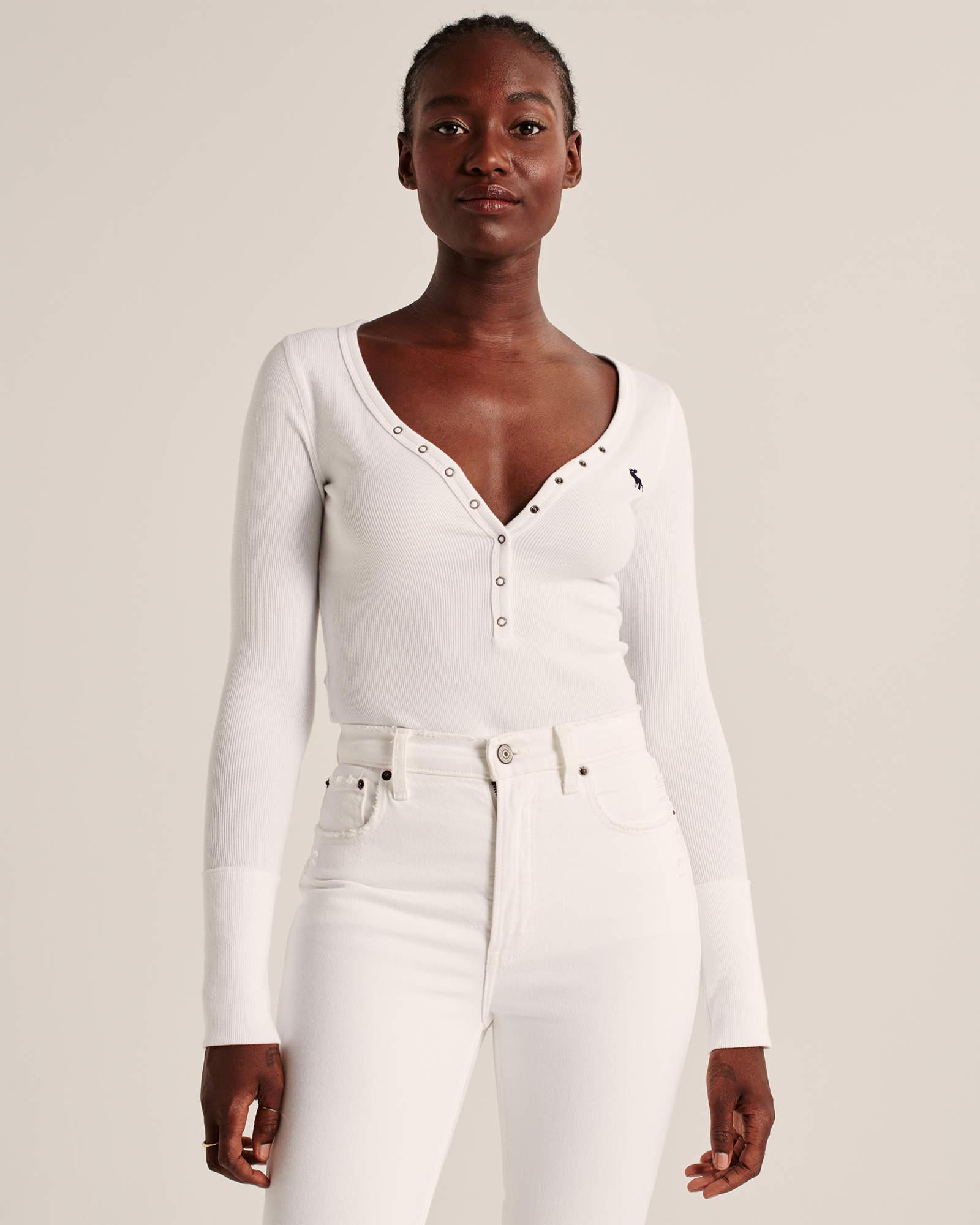 

Пуловер Abercrombie & Fitch AF7977W XS Белый