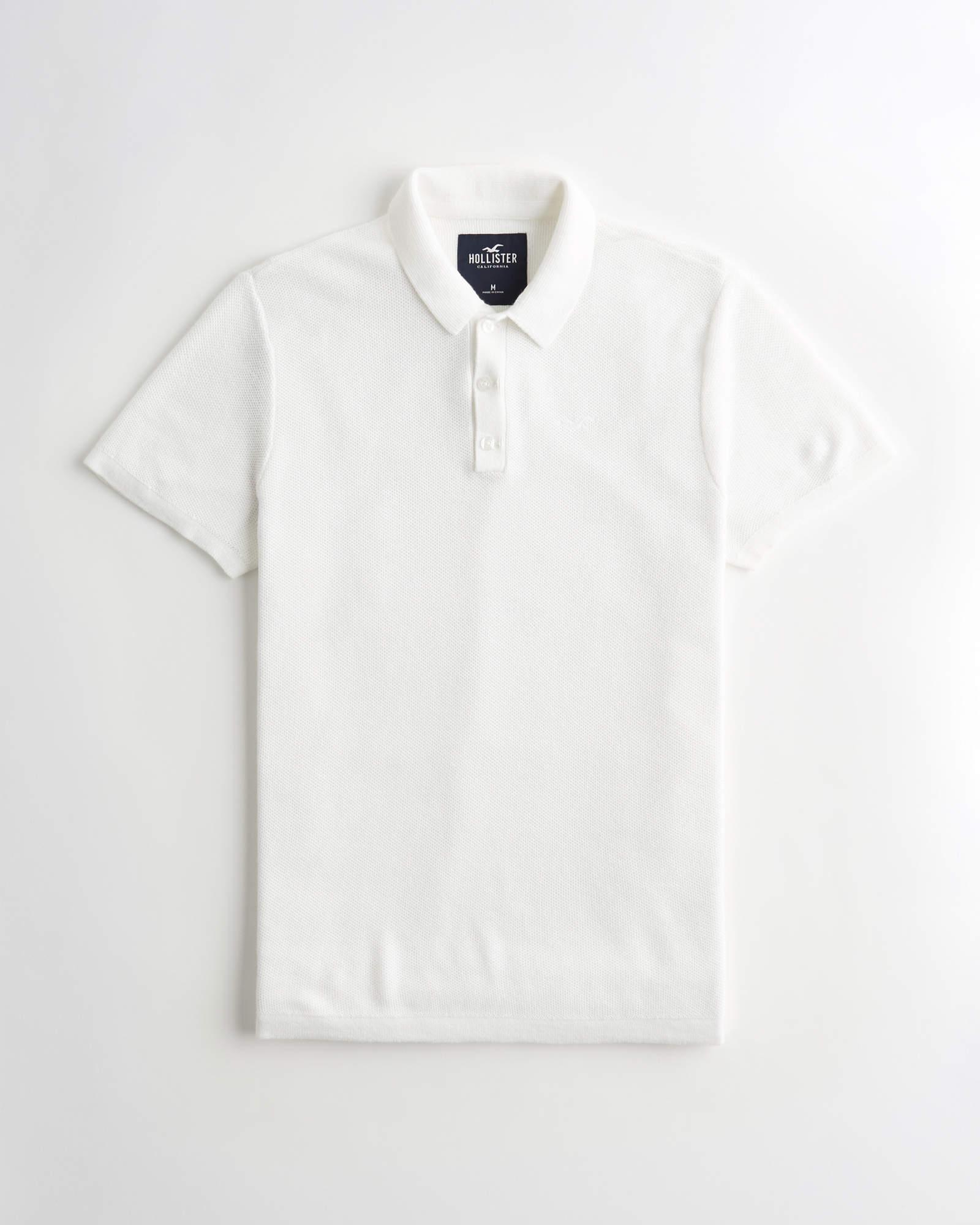 

Поло мужское - поло Hollister HC8246M XL Белый