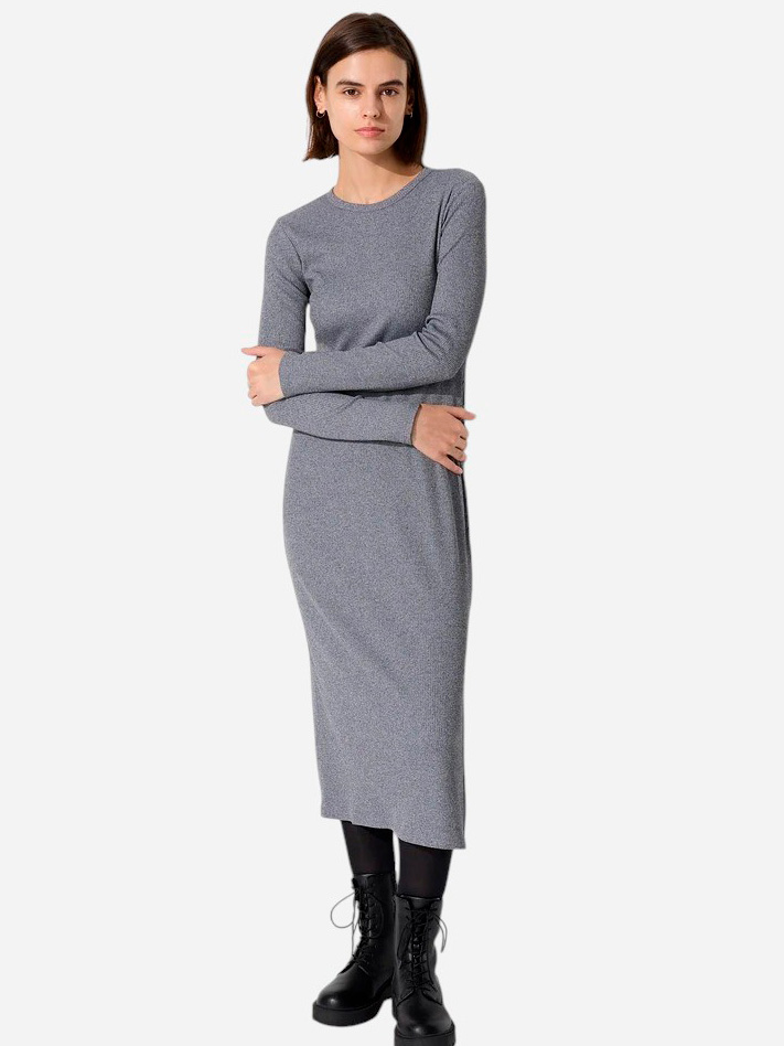 Сукня міді осіння жіноча Uniqlo 12559409 S Сіра від Rozetka на платформі USKIDKA Акція на Сукня міді осіння жіноча Uniqlo 12559409 S Сіра від Rozetka
