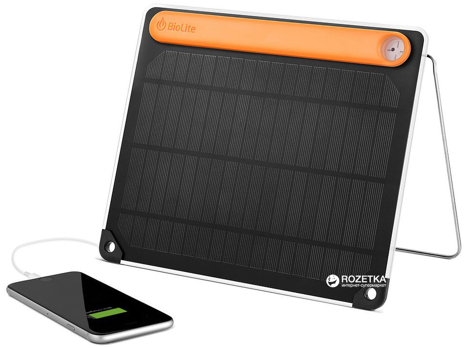

Внешняя солнечная батарея BioLite SolarPanel 5+ 2200 mAh BL SPA1001 (853290004278)