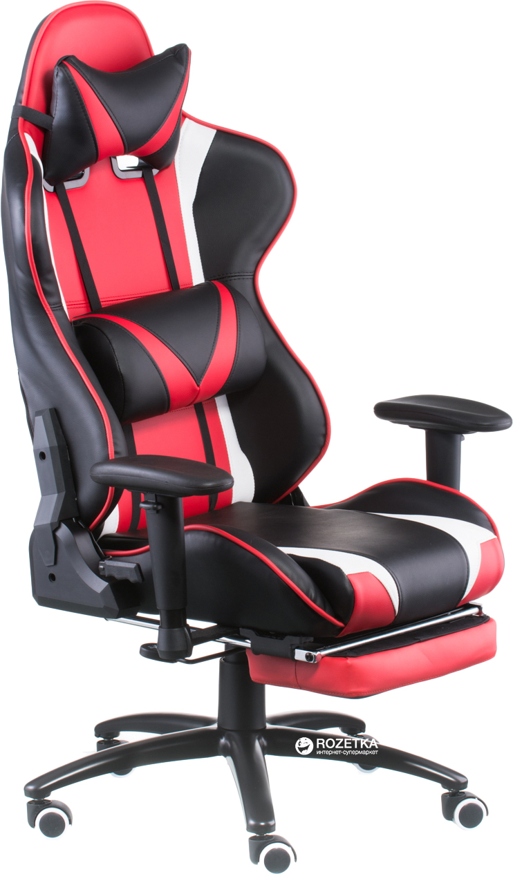 

Кресло Special4You ExtremeRace with footrest Black/Red