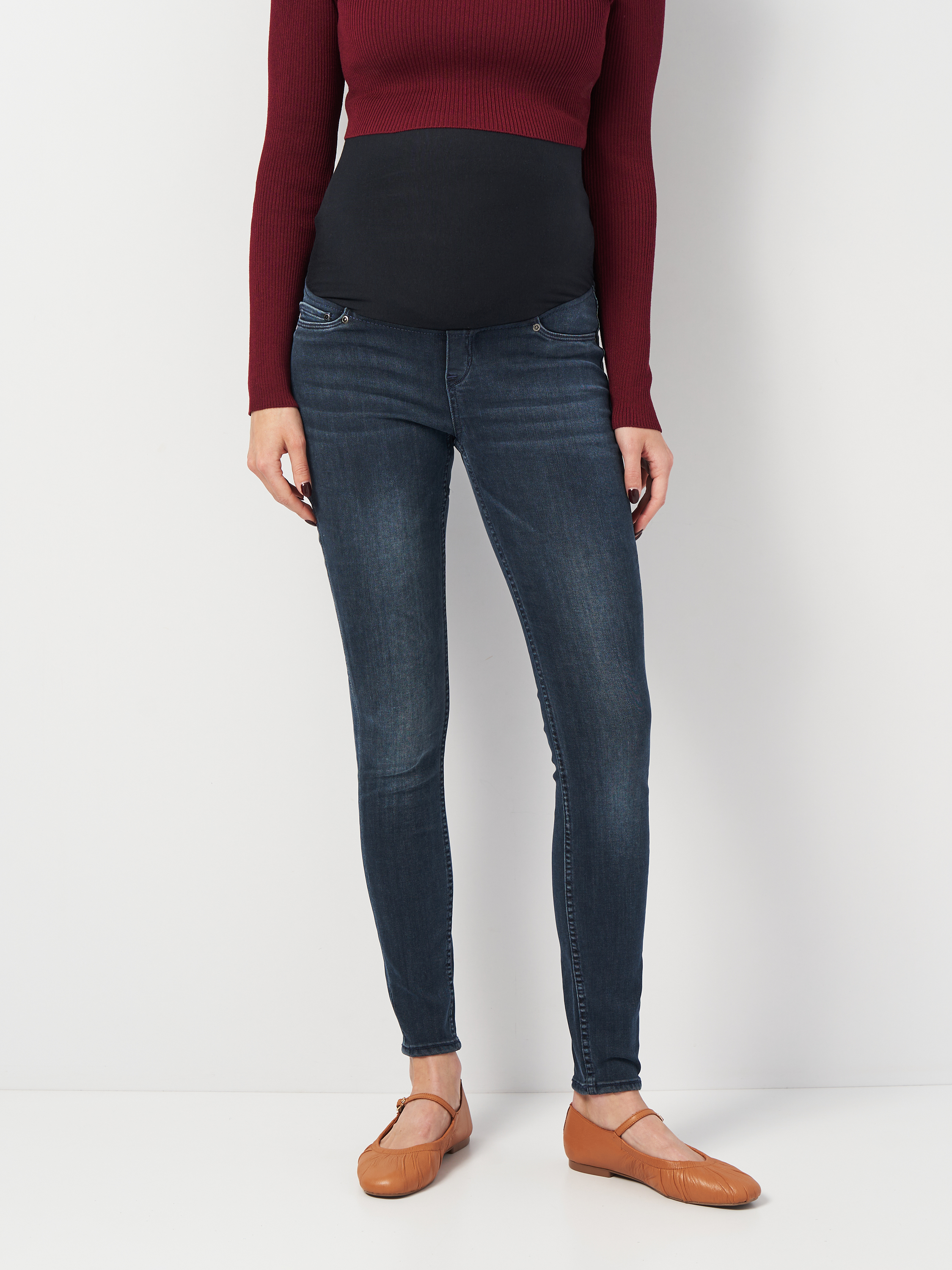 Джинси для вагітних Skinny H&M 0810169_т.син S Темно-сині від Rozetka на платформі USKIDKA Акція на Джинси для вагітних Skinny H&M 0810169_т.син S Темно-сині від Rozetka