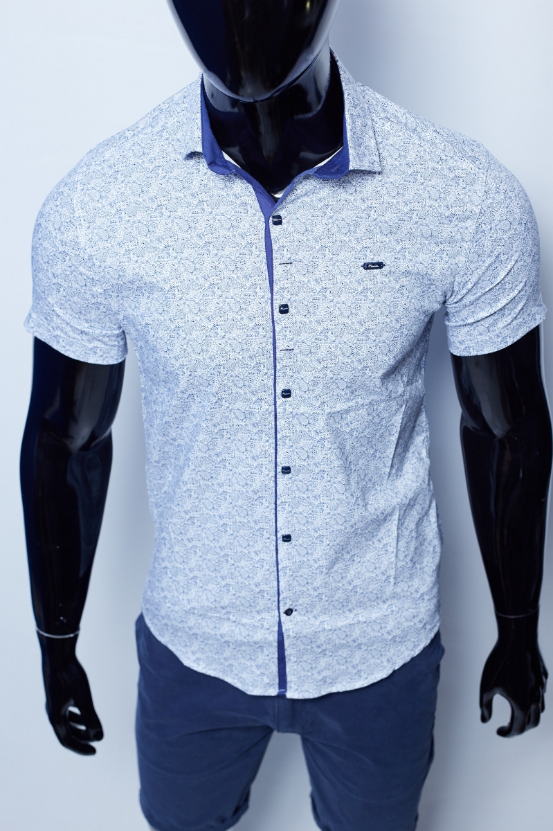 

Рубашка короткий рукав Paulsmith 15806 S Белый