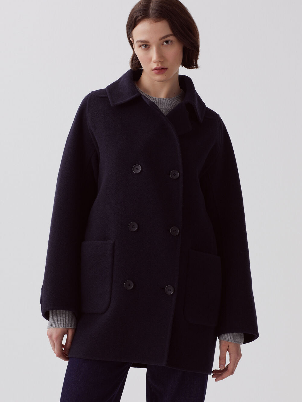 Пальто осіннє коротке жіноче Uniqlo 486476125 L Синє ( 1159828550) від Rozetka на платформі USKIDKA Акція на Пальто осіннє коротке жіноче Uniqlo 486476125 L Синє ( 1159828550) від Rozetka