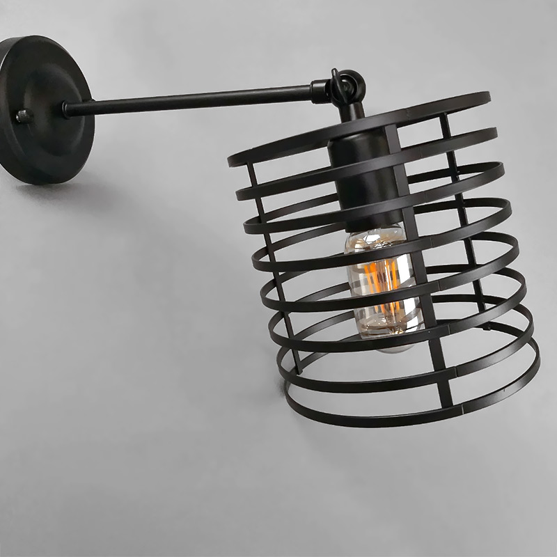 

Бра настенное Light House NM-15296-M/1W BK черное