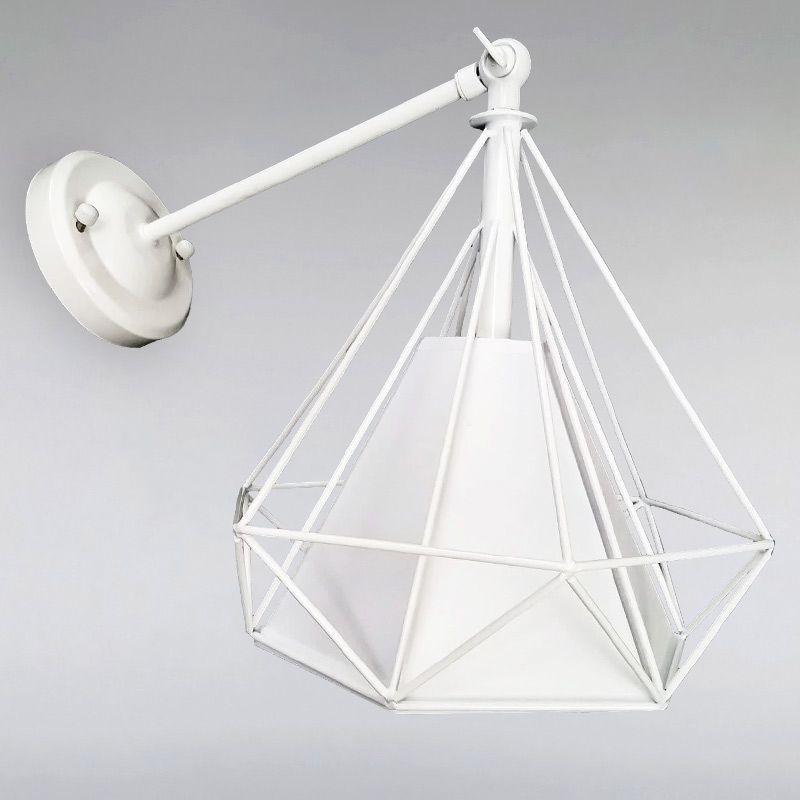 

Бра настінне Light House NM-15297/1W WH+WH біле