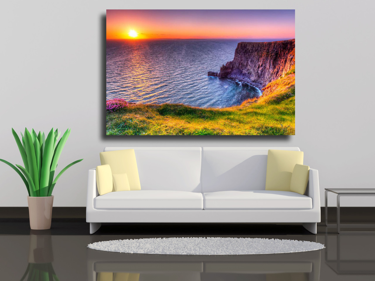 

Картина на холсте Скалы Мохер, Ирландия 120х80