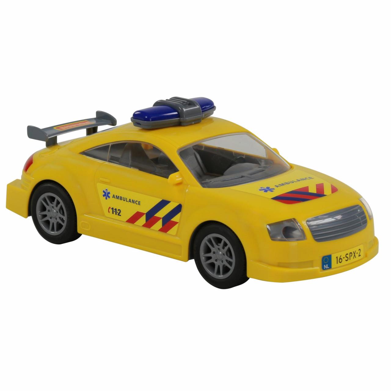 

71293 Автомобіль швидка допомога інерційний (NL) (в пакеті)
