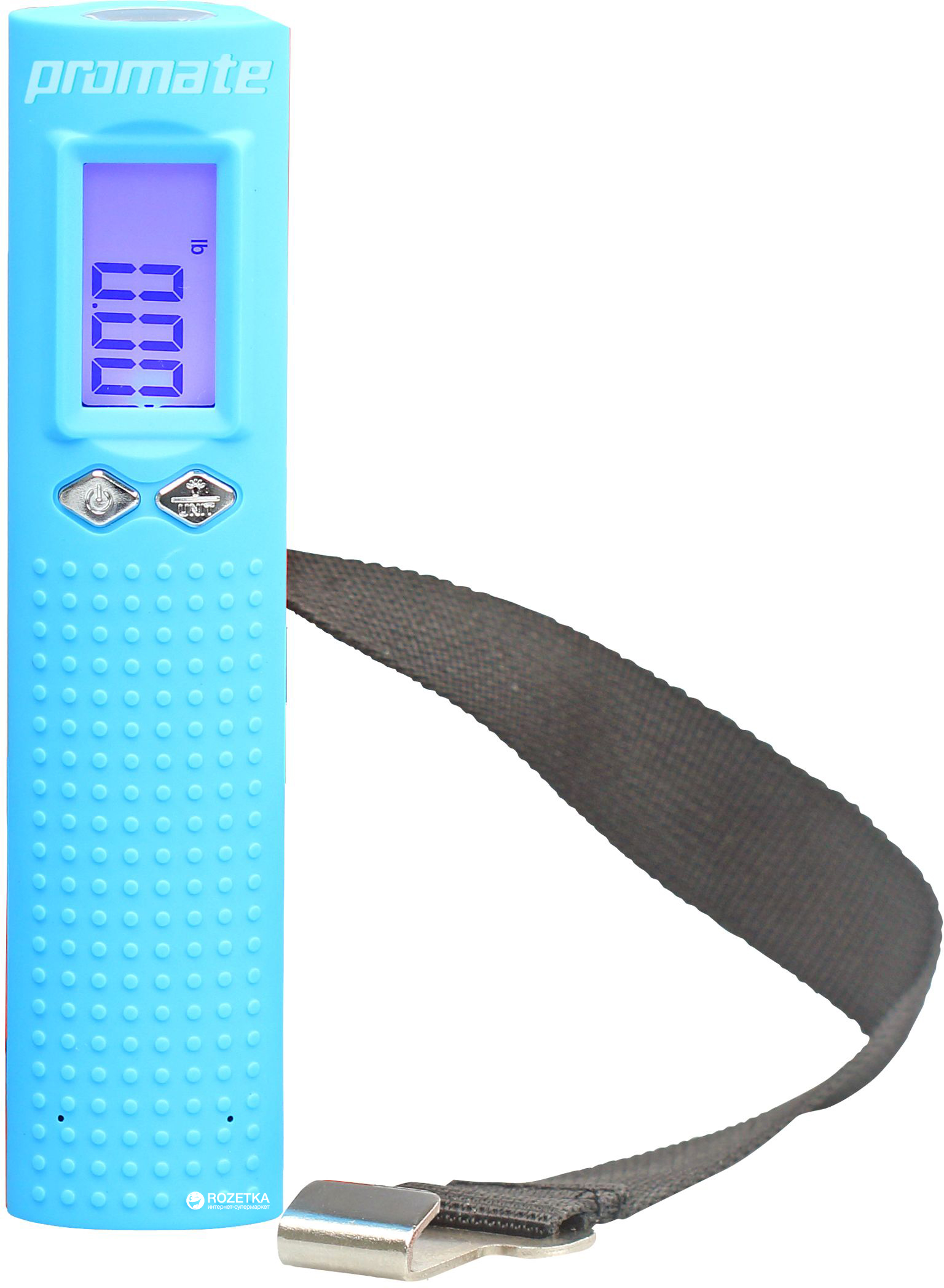 

УМБ-цифровые весы Promate 2600 mAh Blue (powerscale.blue)