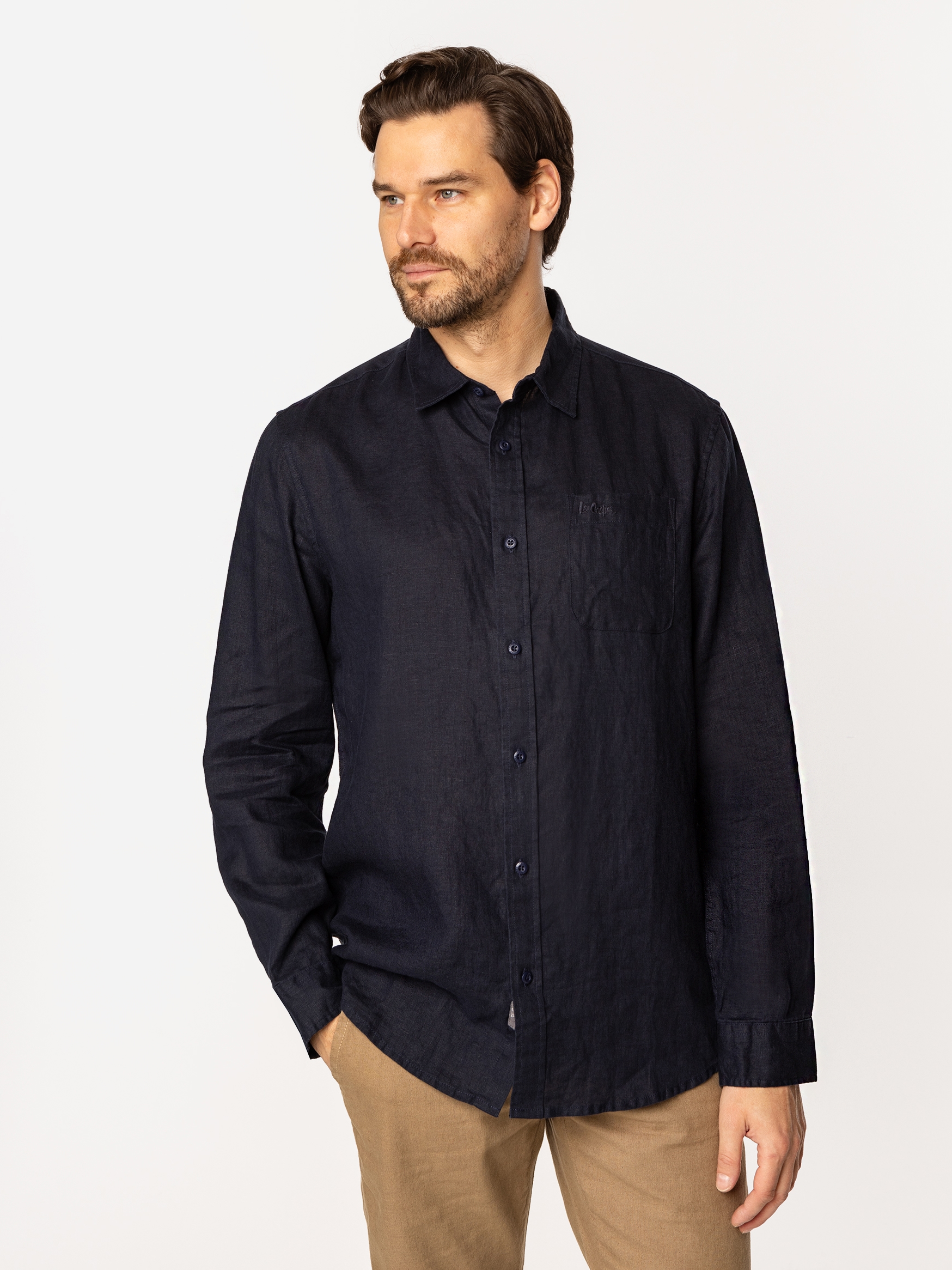 Сорочка чоловіча Lee Cooper Roger-2020 XL Темно-синя від Rozetka на платформі USKIDKA Акція на Сорочка чоловіча Lee Cooper Roger-2020 XL Темно-синя від Rozetka