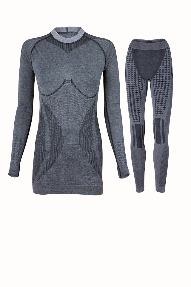 

Комплект женского термобелья Haster Alpaca Wool XS Черный