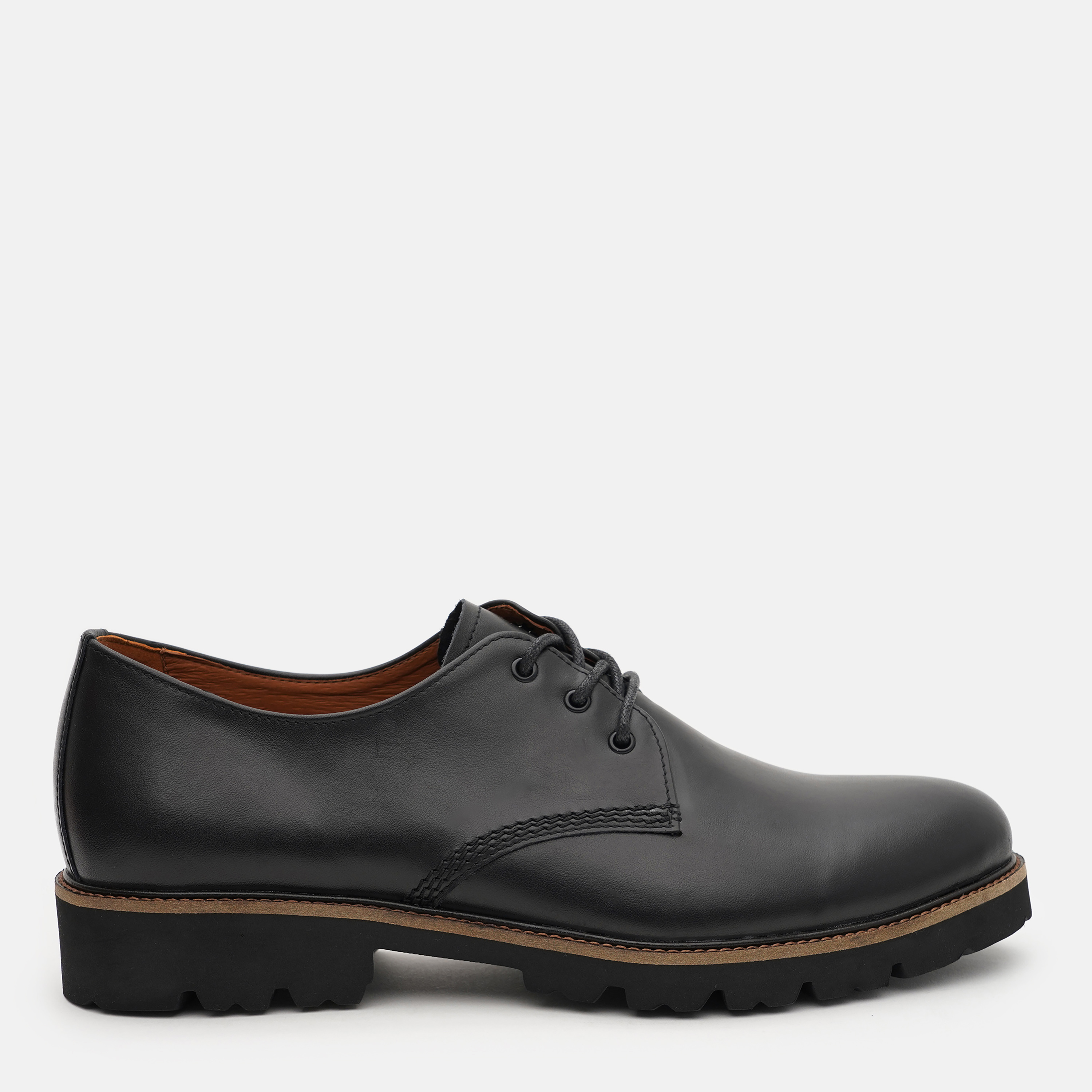 Чоловічі дербі Prime Shoes 569 Black Leather 11-569-10123 45 29.5 см Чорні від Rozetka на платформі USKIDKA Акція на Чоловічі дербі Prime Shoes 569 Black Leather 11-569-10123 45 29.5 см Чорні від Rozetka