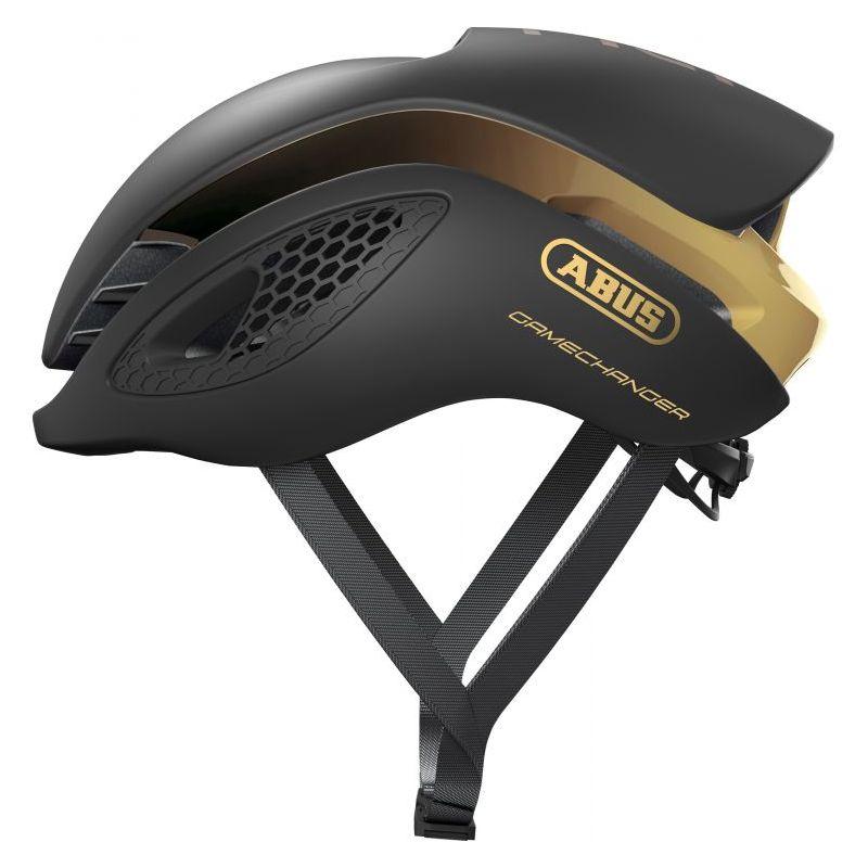 

Шолом велосипедний ABUS GAMECHANGER S 51-55 Black Gold (867842)