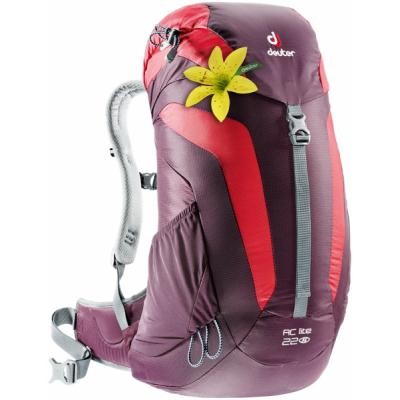 

Рюкзак Deuter AC Lite 22 SL цвет 5522 aubergine-fire (3420216 5522)