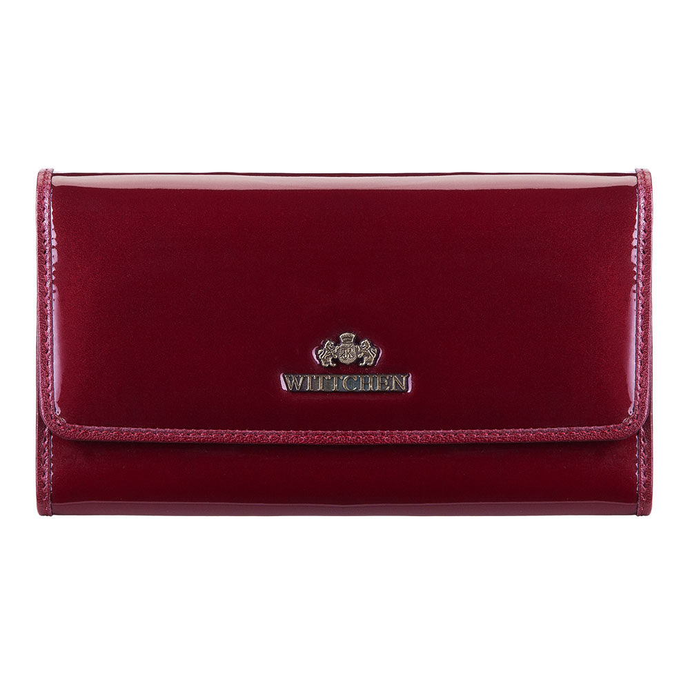 

Кошелек кожаный 14-1L-002-3 бордовый