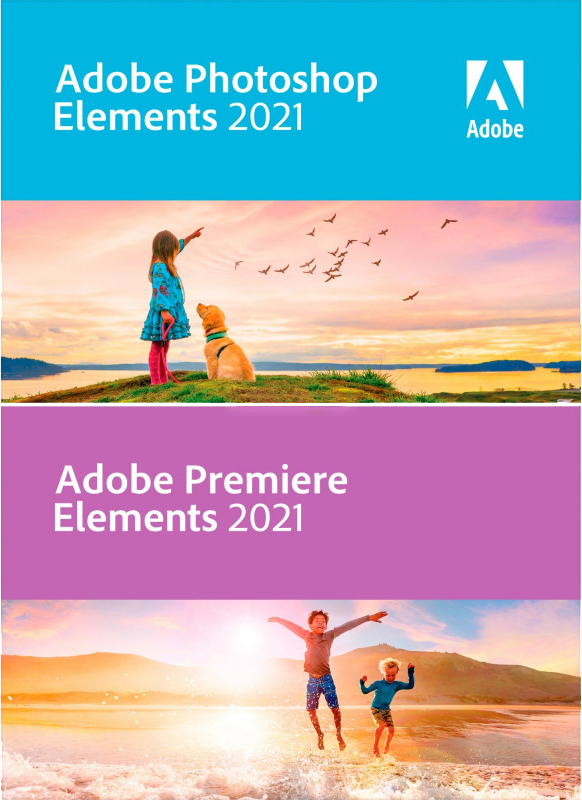 Adobe Photoshop Elements і Premiere Elements 2021 (безстрокова ліцензія) Multiple Platforms International English AOO License TL