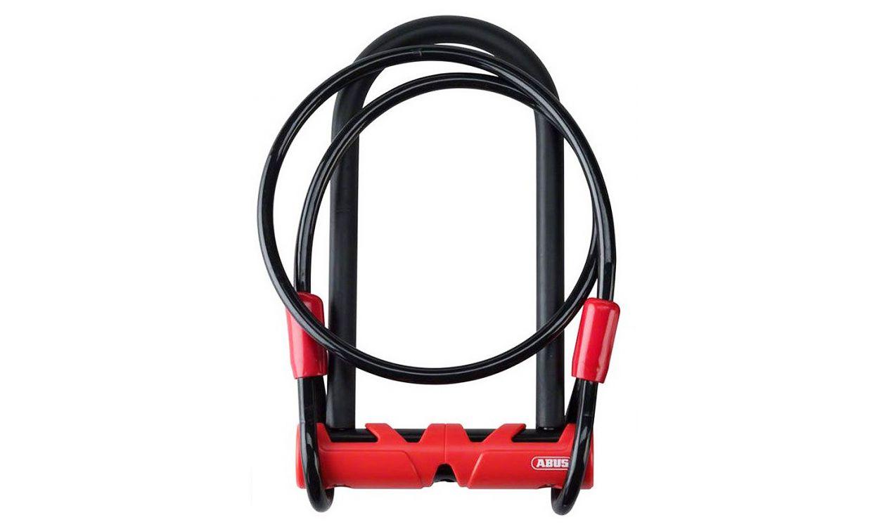 

Замок для велосипеда ABUS 420/170HB230 Ultimate USH Red + Cobra 10/120 (396335)