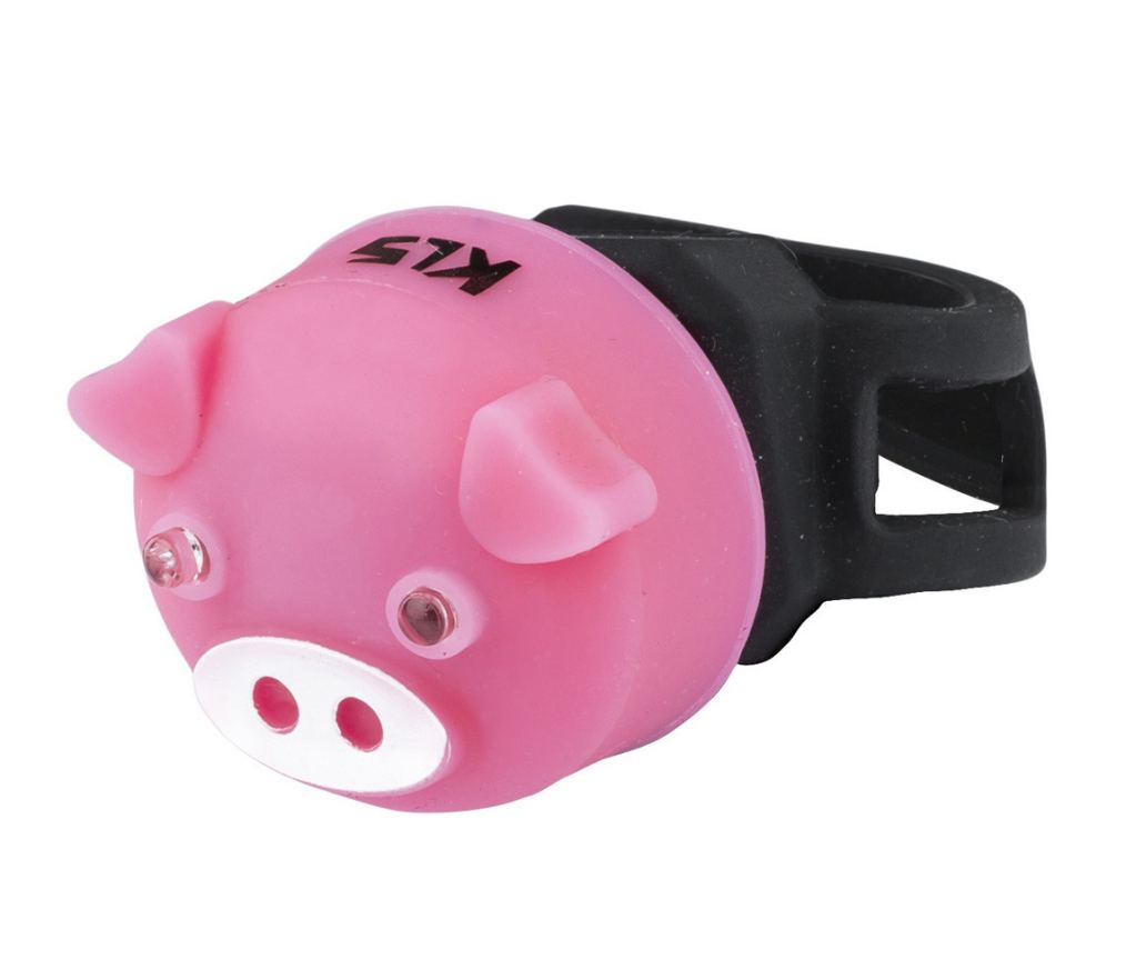 

Мигалка велосипедна задня KLS PIGGY Pink (8585019395955)